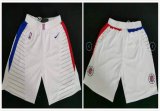 Nike Los Angeles Clippers white nba shorts-HL