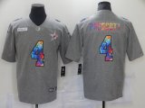 Nike Cowboys #4 Dak Prescott gray Color Rush Limited Jersey Rainbow version-BD