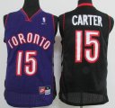 Toronto Raptors 15# Vince Carter black Purple nike nba Jersey