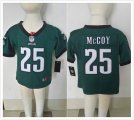 Nike Philadelphia Eagles #25 LeSean McCoy Green NFL Children Jerseys