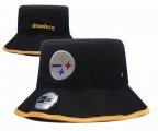 2023 Steelers black NFL Snapback Hats-YD 01