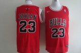 Chicago Bulls Michael Jordan red Latin Nights Swingman Jersey