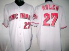 Cincinnati Reds 27# Clark grey mlb jerseys