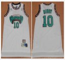 Memphis Grizzlies #10 Mike Bibby white Swingman nba Jersey