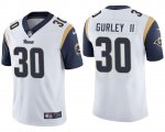 Youth Nike Rams #30 Todd Gurley II white Color Rush Limited Jersey