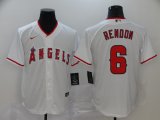 Nike Los Angeles Angels #6 Anthony Rendon white majestic baseball jerseys