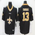 Nike New Orleans Saints #13 Micheal Thomas Nike black fashion Color Rush Limited Jersey