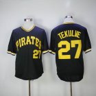 Pittsburgh Pirates #27 Tekulve Black mlb baseball jersey -sg