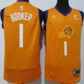 Jordan logo Phoenix Suns #3 Chris Paul orange NBA basketball Jersey-LC