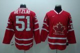 canada olympic team #51 GETZLAF red nhl jersey