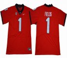 Nike Alabama Crimson Tide #1 Fields College Football Jersey - Red