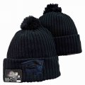 2024 New England Patriots black NFL Sports Cuffed Knit Hats