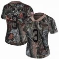 Women New England Patriots #3 Gostkowski nike Camo Color Rush Limited Jersey