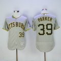 Pittsburgh Pirates #39 Dave Parker gray Flexbase Authentic Collection Jersey-SG