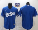 Nike Los Angeles Dodgers blank blue majestic baseball jerseys