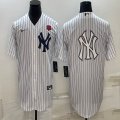 Nike New York Yankees blank white majestic baseball Jerseys-BD 02