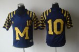 Michigan Wolverines #10 Blue NFL NCAA Jerseys