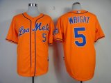 New York Mets #5 David Wright orange MLB Jerseys