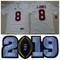 2019 Alabama Crimson Tide Julio Jones 8 College Football Limited Jersey - White