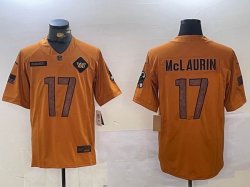 Washington Commanders #17 Terry McLaurin 2023 Brown Salute To Service Limited Jerseys