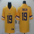 Nike Minnesota Vikings #19 Adam Thielen yellow Color Rush Limited Jersey-Inverted version