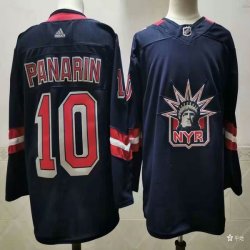 Adidas New York Rangers #10 Artemi Panarin dark blue NHL Jerseys-PD