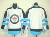 Winnipeg Jets blank white NHL Jerseys