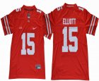 Ohio State Buckeyes #15 Ezekiel Elliott red limited college football jersey