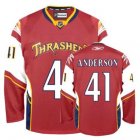 Atlanta Thrashers 41 John Anderson Red NHL Jersey