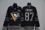 Pittsburgh Penguins 87 Sidney Crosby Black 2017 Centennial Classic Jersey