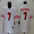 San Francisco 49ers #7 Colin Kaepernick white nike Color Rush Limited Jersey