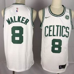 Nike Boston Celtics #8 Kemba Walker white nba jerseys-YL