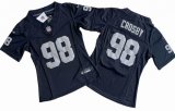 Women Oakland Raiders #98 Maxx Crosby black Nike Vapor F.U.S.E. Limited Jersey