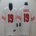 Men Nike 49ers #19 Deebo Samuel white Color Rush Limited Jersey