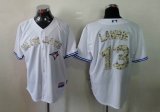 Toronto Blue Jays 13 Brett Lawrie White camo mlb jerseys