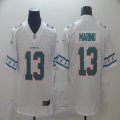 Miami Dolphins #13 Dan Marino white Nike Color Rush Limited Jersey with Sleeve label