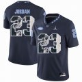 North Carolina Tar Heels Michael Jordan #23 black Printing fashion version college football jersey-3