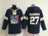 New York Rangers #27 Ryan McDonagh Blue Ice Hockey Hooded Sweatshirt