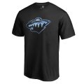 Men's Minnesota Wild Black NHL Pond Hockey T-Shirt