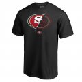 Men's San Francisco 49ers NFL Pro Line by Fanatics Branded Black X-Ray T-Shirt