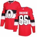 Adidas Ottawa Senators #95 Matt Duchene Red hockey jersey-178