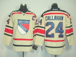 NHL New York Rangers 24 Callahan White jerseys