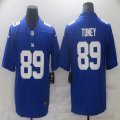 Nike New York Giants #89 Kadarius Toney blue color Rush Limited Jersey-BD