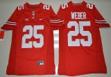 2016 Ohio State Buckeyes Mike Weber 25 College Football Jersey - Red