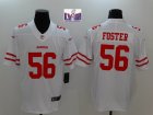 San Francisco 49ers #56 Reuben Foster nike white Color Rush Limited Jersey