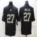 Nike Oakland Raiders #27 Trayvon Mullen black Color Rush Limited Jersey