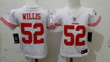 Nike San Francisco 49ers Patrick Willis #52 white children nfl jersey