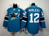 reebok San Jose Sharks #12 Patrick Marleau green nhl Jersey