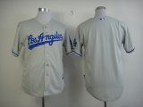 Los Angeles Dodgers Blank gray MLB Jerseys