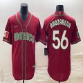 2023 World Cup Mexico #56 Randy Arozarena red majestic baseball jerseys 06